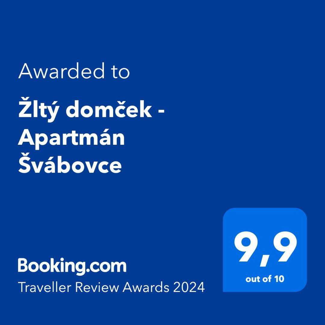 Zlty Domcek - Apartman Svabovce Экстерьер фото