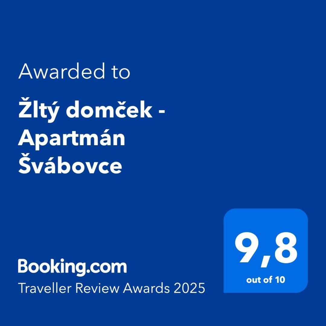 Zlty Domcek - Apartman Svabovce Экстерьер фото